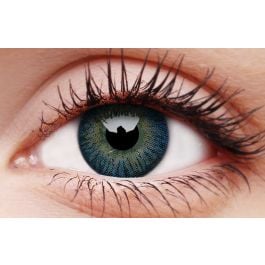 blue eye lens colour