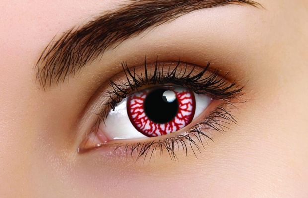 Bloodshot Coloured Contact Lenses